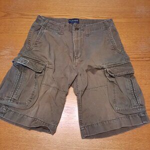 Nautica Jeans Co Mens Cargo Shorts Size 32 Flat Front Pockets